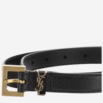 CINTURA IN PELLE CASSANDRE 554465 DTI0W1000 SAINT LAURENT 
