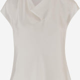 CAMICIA IN RASO DI SETA V796112595 101OWH VINCE 