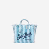 Borsa Vanity mini con motivo a righe VAMI008 00398L MC2 SAINT BARTH 