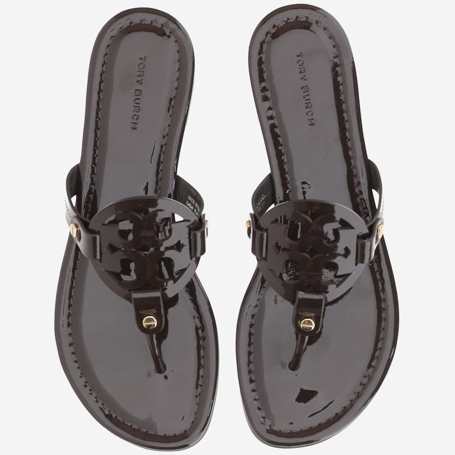 SANDALI SLIP-ON IN PELLE 11743 212 TORY BURCH 