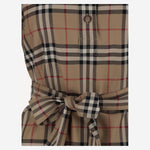 ABITO IN COTONE CON MOTIVO CHECK 8085647 ARCHIVE BEIGE IP CHK BURBERRY 