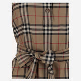 ABITO IN COTONE CON MOTIVO CHECK 8085647 ARCHIVE BEIGE IP CHK BURBERRY 