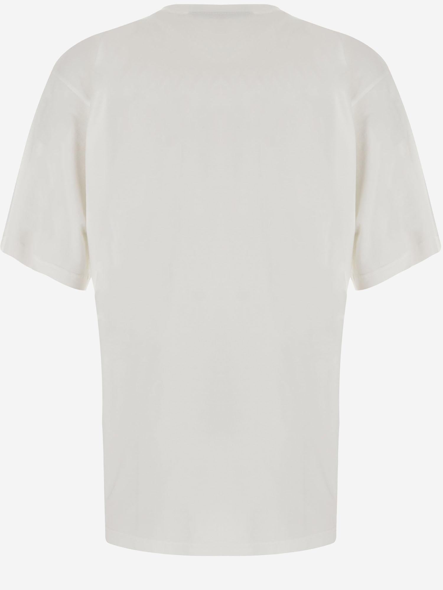 T-SHIRT IN COTONE CON LOGO 850345 TUVJ89000 BALENCIAGA 