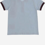 POLO IN COTONE STRETCH CON LOGO 8A000028496F 70C MONCLER ENFANTS 