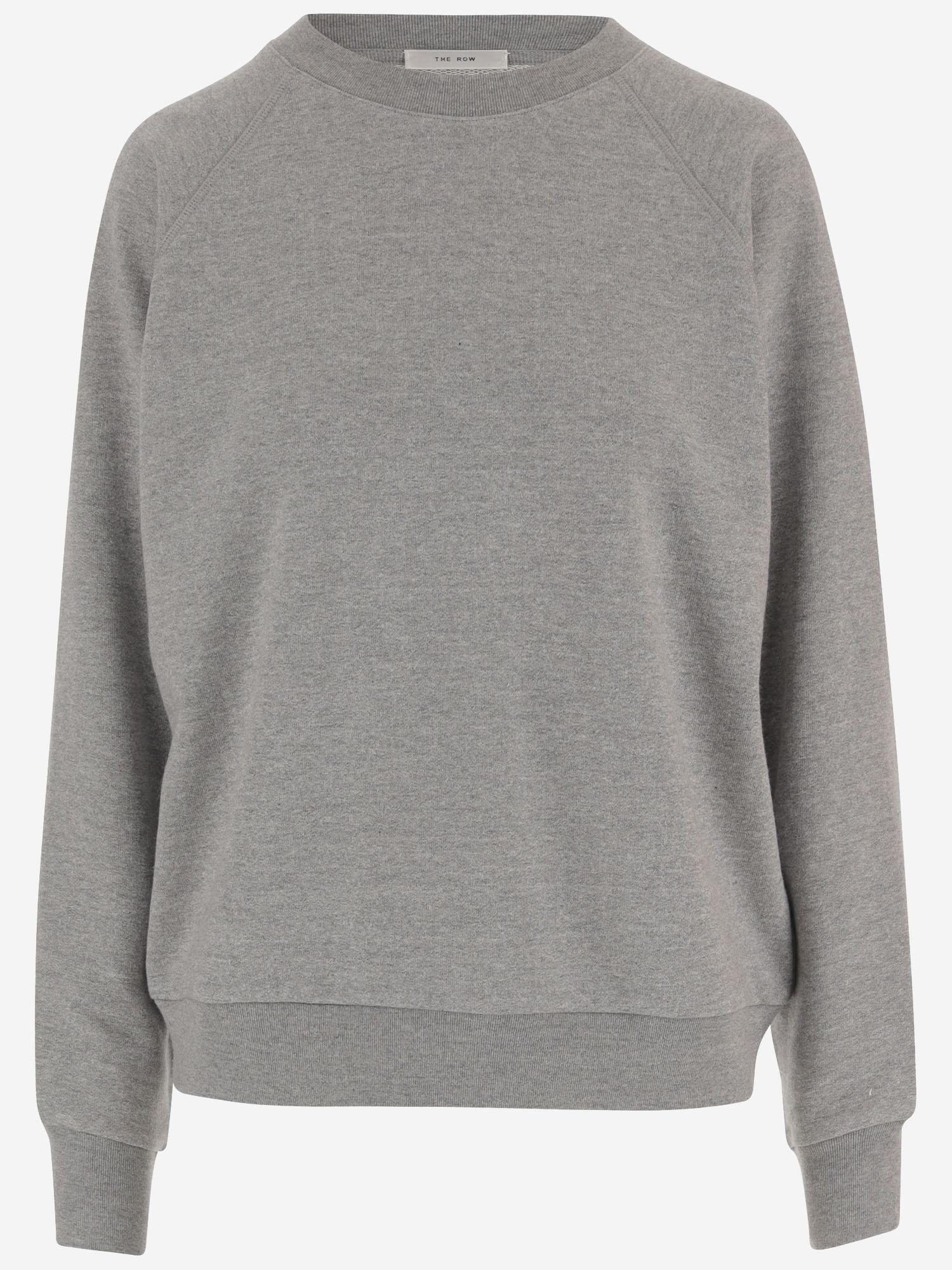 FELPA IN COTONE E CASHMERE 10674K628 GYM THE ROW 