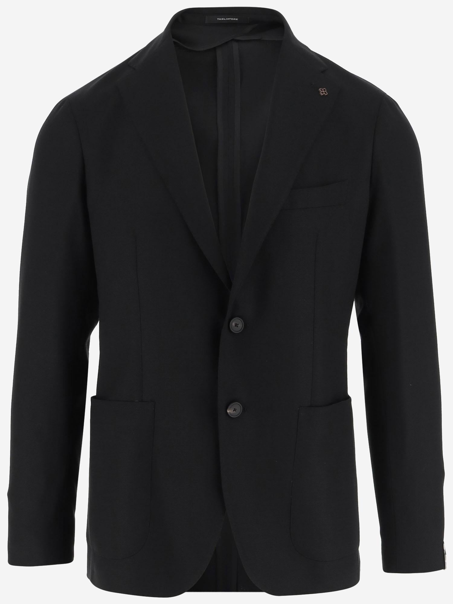 GIACCA MONOPETTO IN LANA STRETCH 1SMC22K 060069N5039 TAGLIATORE 