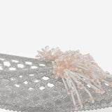 BALLERINE TRASPARENTI CON DECORAZIONE HJ25PSALST03SL01 SILVER HEAVENLY JELLY 