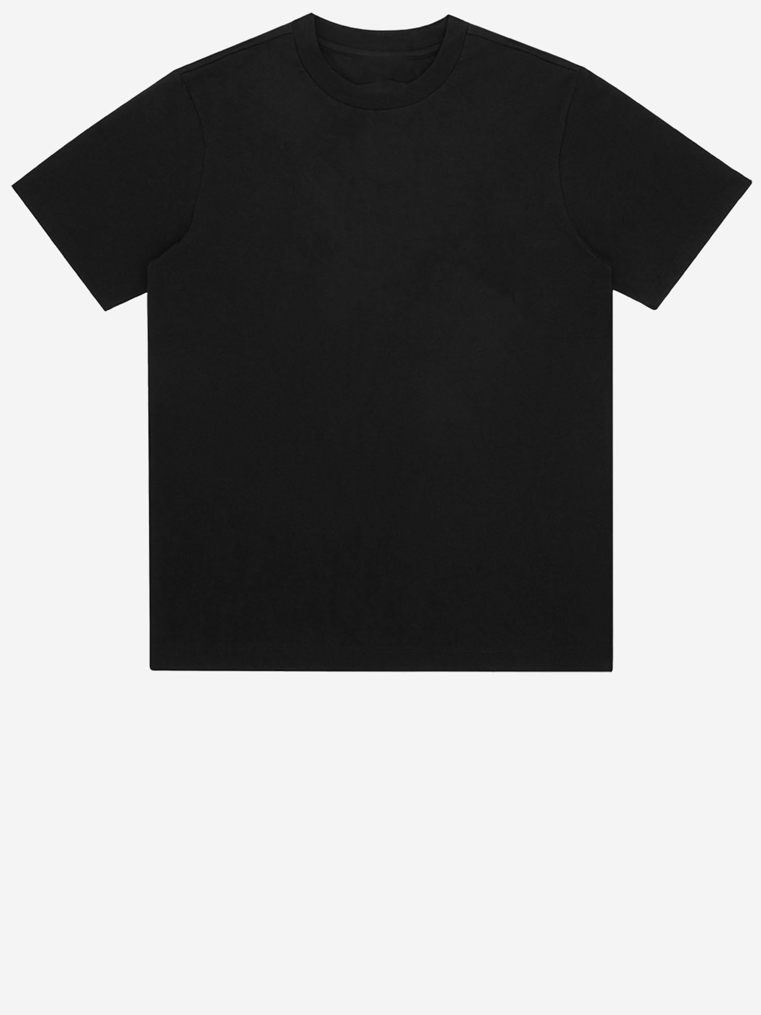 T-shirt in cotone con stampa W261TS07 708B WOOYOUNGMI 