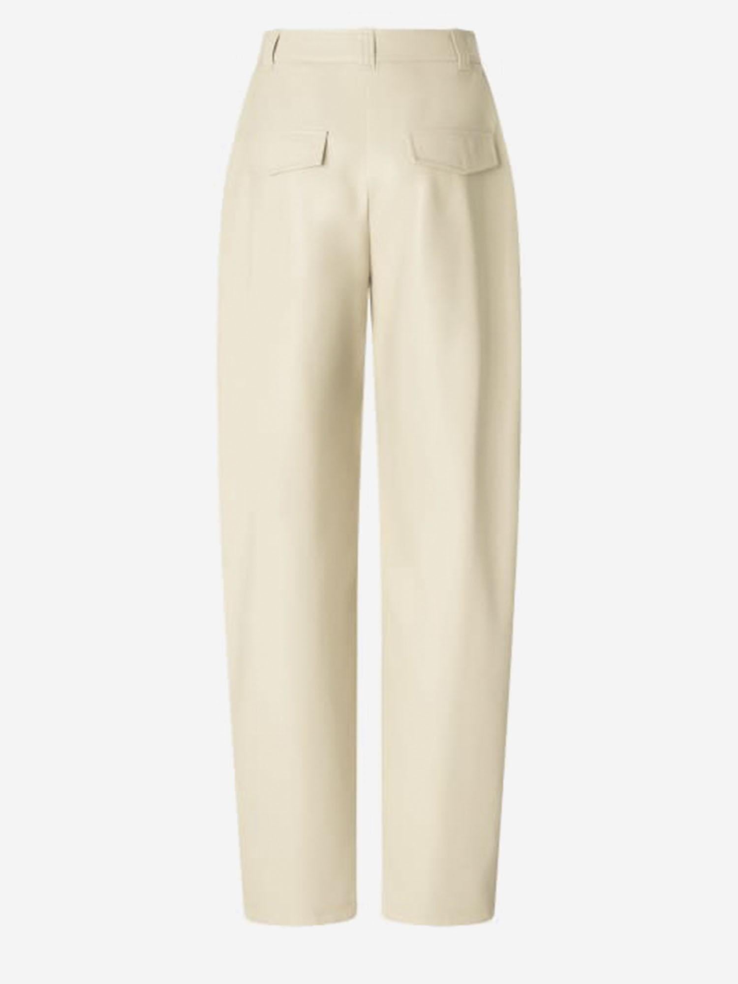 Pantaloni effetto pelle soft touch 105371 A2P4C03 PINKO 