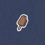 FELPA GRADIENT SMILEY IN COTONE CON LOGO IC25344 NAVY ICECREAM 