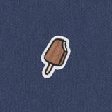 FELPA GRADIENT SMILEY IN COTONE CON LOGO IC25344 NAVY ICECREAM 