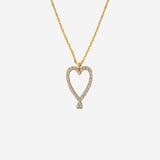 Collana TWIN HEARTS CO418 GOLD MYA BAY 