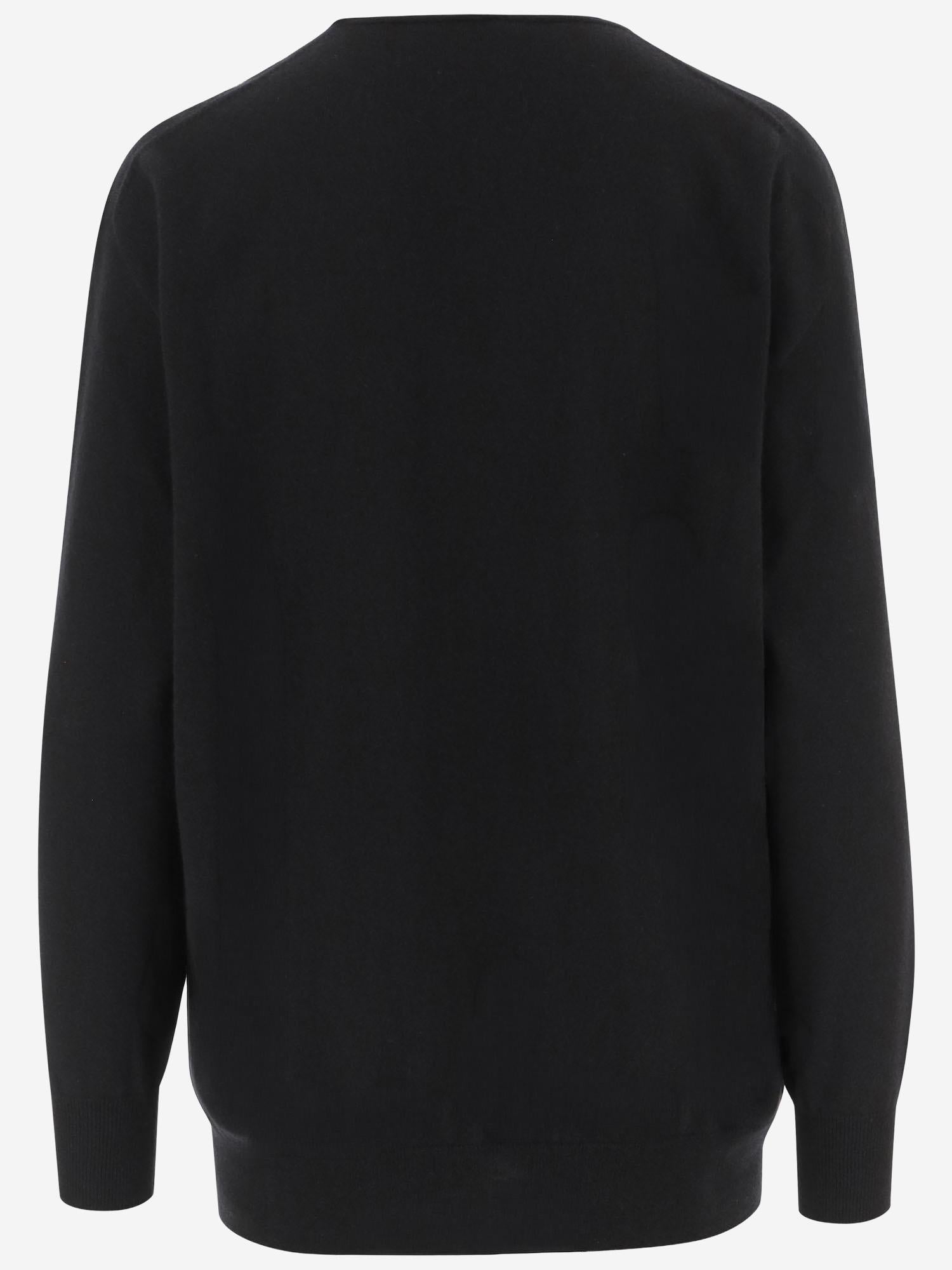 MAGLIA ONOFRE IN CASHMERE 11088Y751 BLK THE ROW 