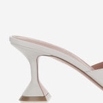 SANDALI LUPITA IN PELLE LUPITASLIPPER 70WHITE AMINA MUADDI 