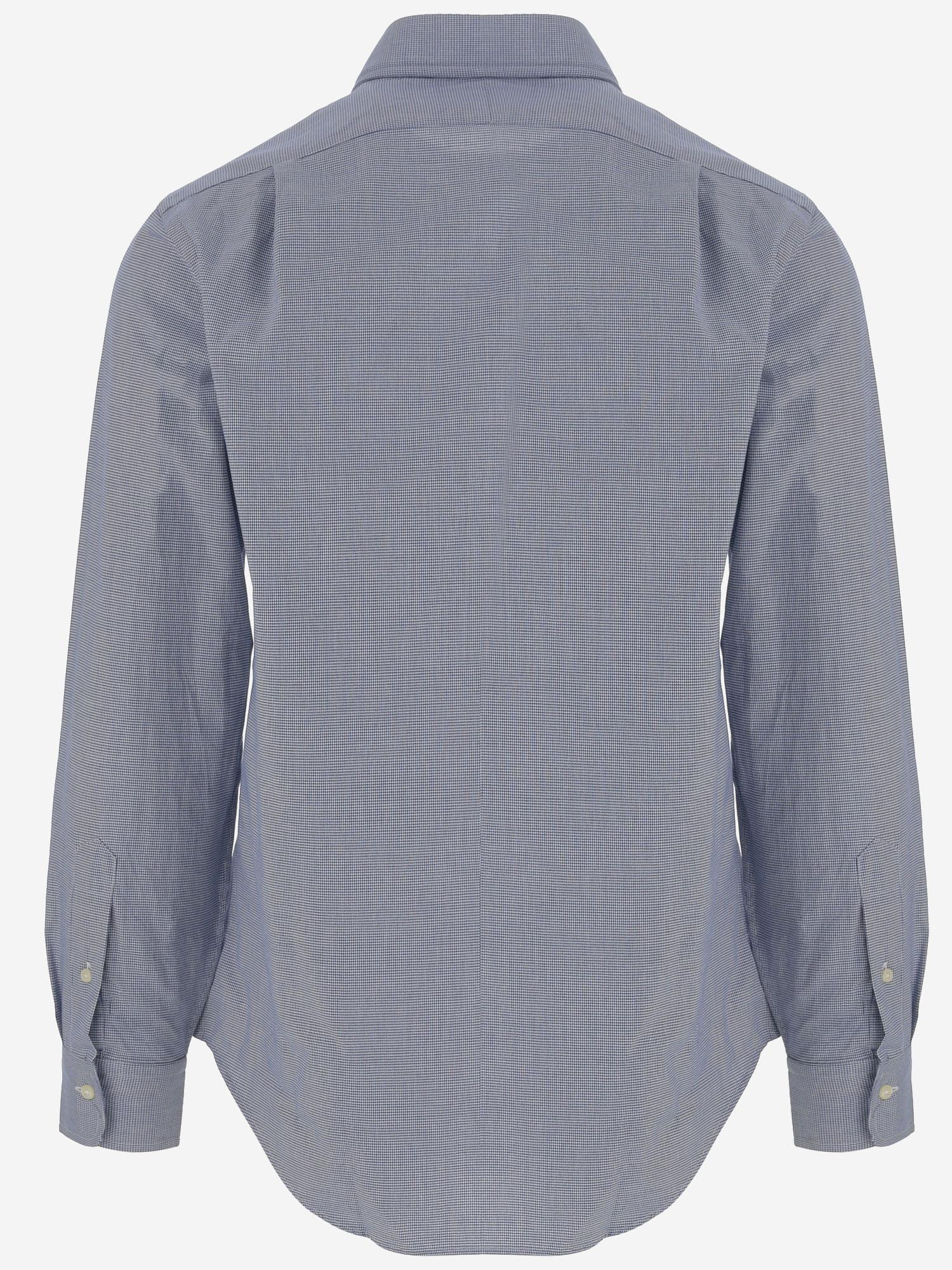 CAMICIA IN COTONE CON LOGO 710P00522 003 POLO RALPH LAUREN 