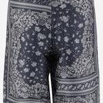 PANTALONI BERMUDA IN SETA FB1014 AUVQF0U6K FENDI 