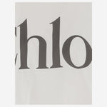 T-SHIRT CROP OVERSIZE CH24AJH09183 101 CHLOE 