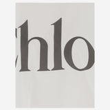 T-SHIRT CROP OVERSIZE CH24AJH09183 101 CHLOE 