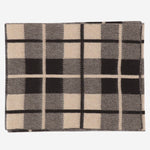SCIARPA CON MOTIVO A QUADRI IN LANA E CASHMERE A25319AL BRCDUN GUEST IN RESIDENCE 