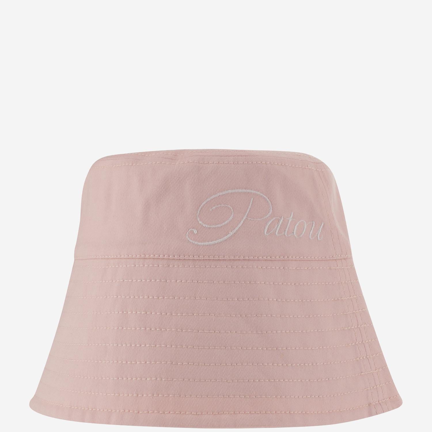 CAPPELLO BUCKET IN COTONE CON LOGO AC1010214 457P PATOU 