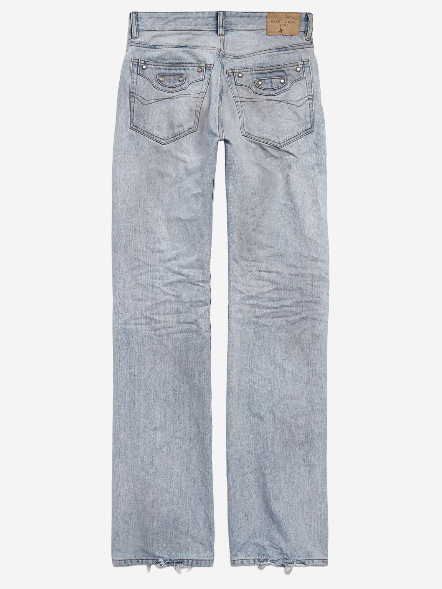 JEANS CITY IN DENIM DI COTONE 849953 TTW744200 BALENCIAGA 