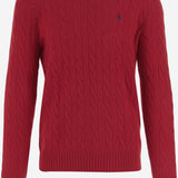 MAGLIA A TRECCE IN LANA 710876762 006 POLO RALPH LAUREN 