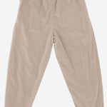 PANTALONI IN COTONE CON VOLANT DECORATIVO 25W150 TORTORA 1+ IN THE FAMILY KIDS 