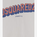 FELPA IN COTONE CON LOGO S74GU0895 S25516100 DSQUARED2 