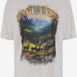 T-SHIRT IN COTONE CON STAMPA S74GD1467 S24583100 DSQUARED2 