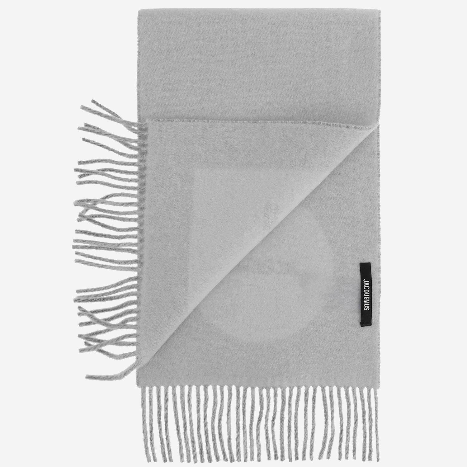 SCIARPA IN LANA CON LOGO ACU00579AOT4044 915 JACQUEMUS 