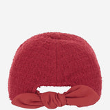 cappello da baseball in tweed di lana AC1110223 312R PATOU 