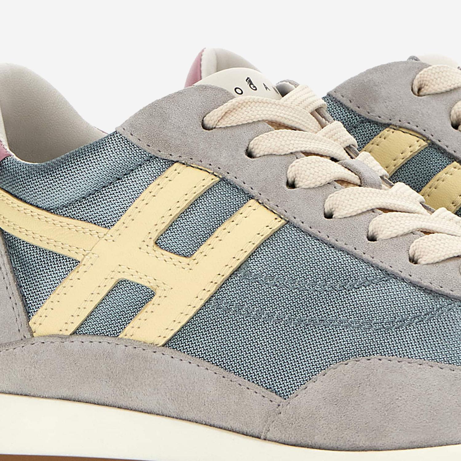 Sneakers Athletic in pelle e tessuto tecnico HXW6990GA20 V0O0FEB HOGAN 