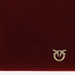 POCHETTE IN PELLE CON LOGO 104277 A0F1RR8Q PINKO 