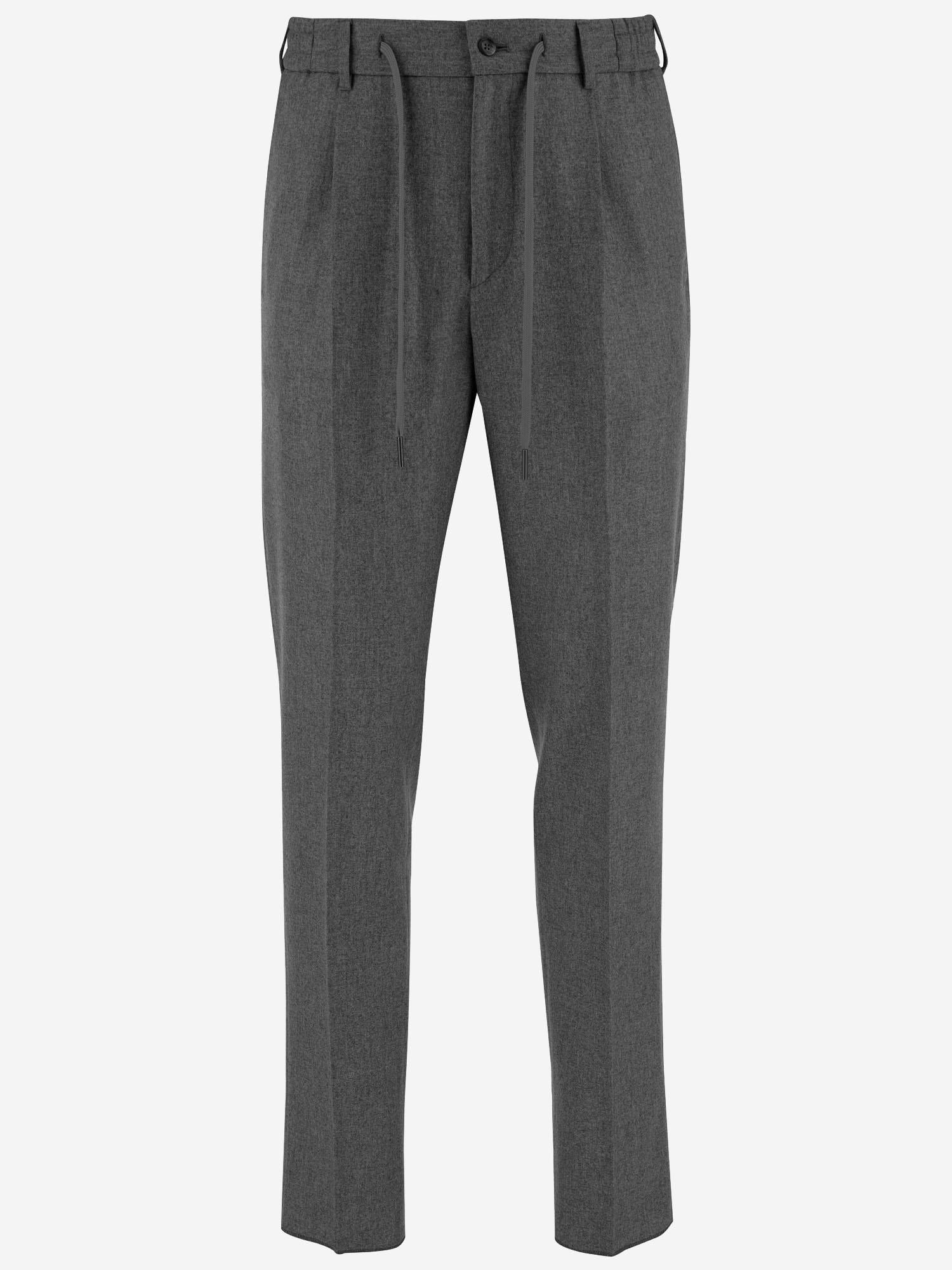 PANTALONI IN LANA PNEWMAN 070039G3040 TAGLIATORE 