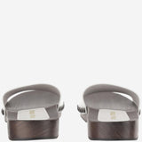 SANDALI IN PELLE CON LOGO 5Z425E 069F0009 MIU MIU 