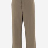 PANTALONI AMPI IN COTONE 1356W4391 AYB THE ROW 
