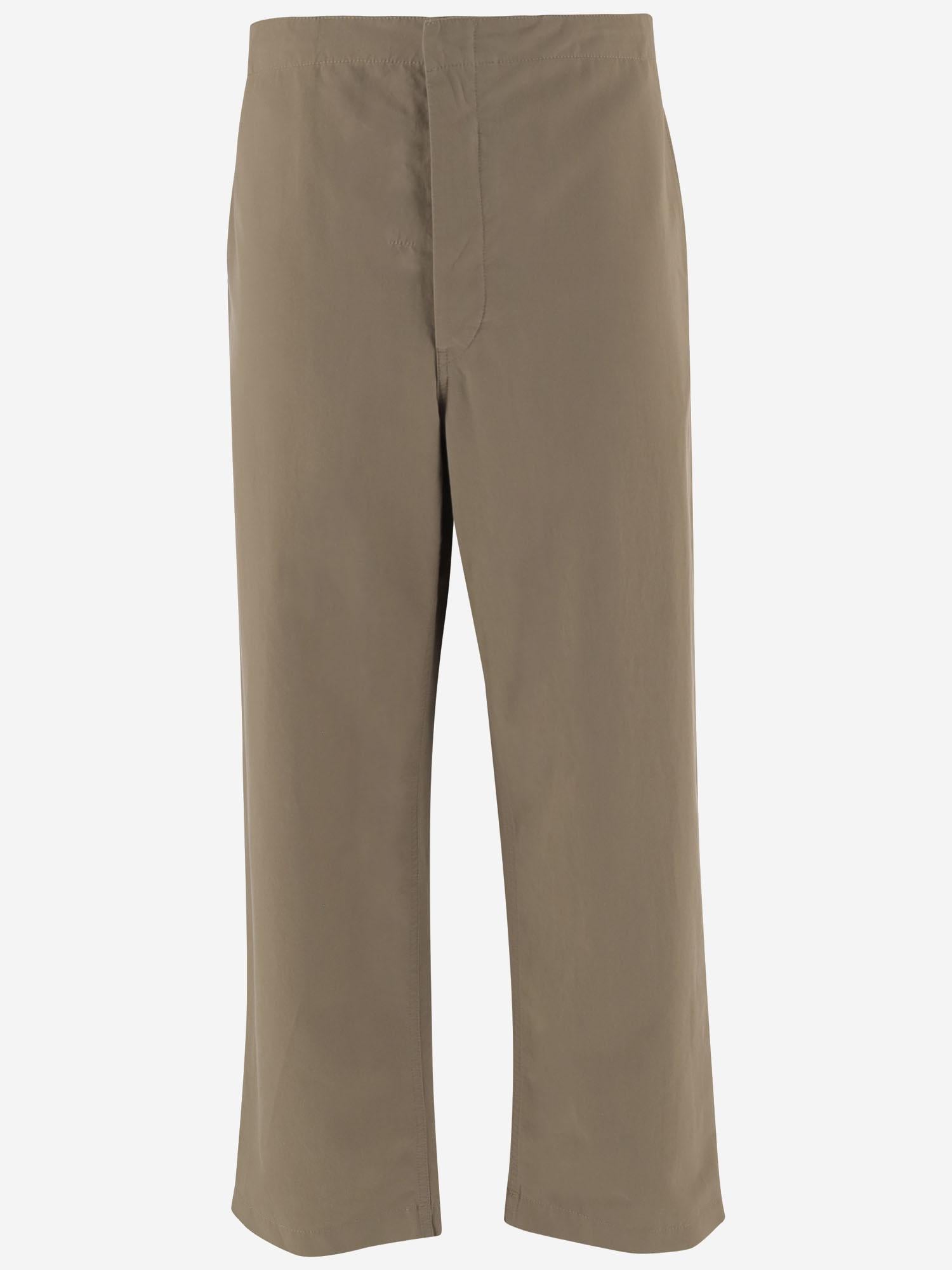 PANTALONI AMPI IN COTONE 1356W4391 AYB THE ROW 