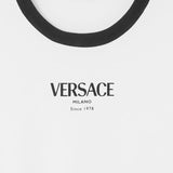T-SHIRT IN VISCOSA STRETCH 1022656 1A166852W020 VERSACE 
