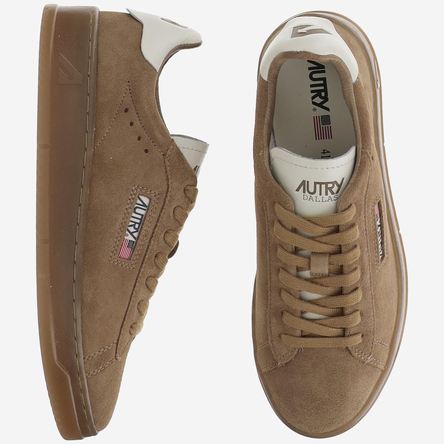 SNEAKERS DALLAS LOW IN PELLE ADLMUE11 SUEDELEATSIGAROMARSH AUTRY 