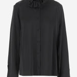 CAMICIA IN VISCOSA CON VOLANT J01DL0163 J65022001 JIL SANDER 
