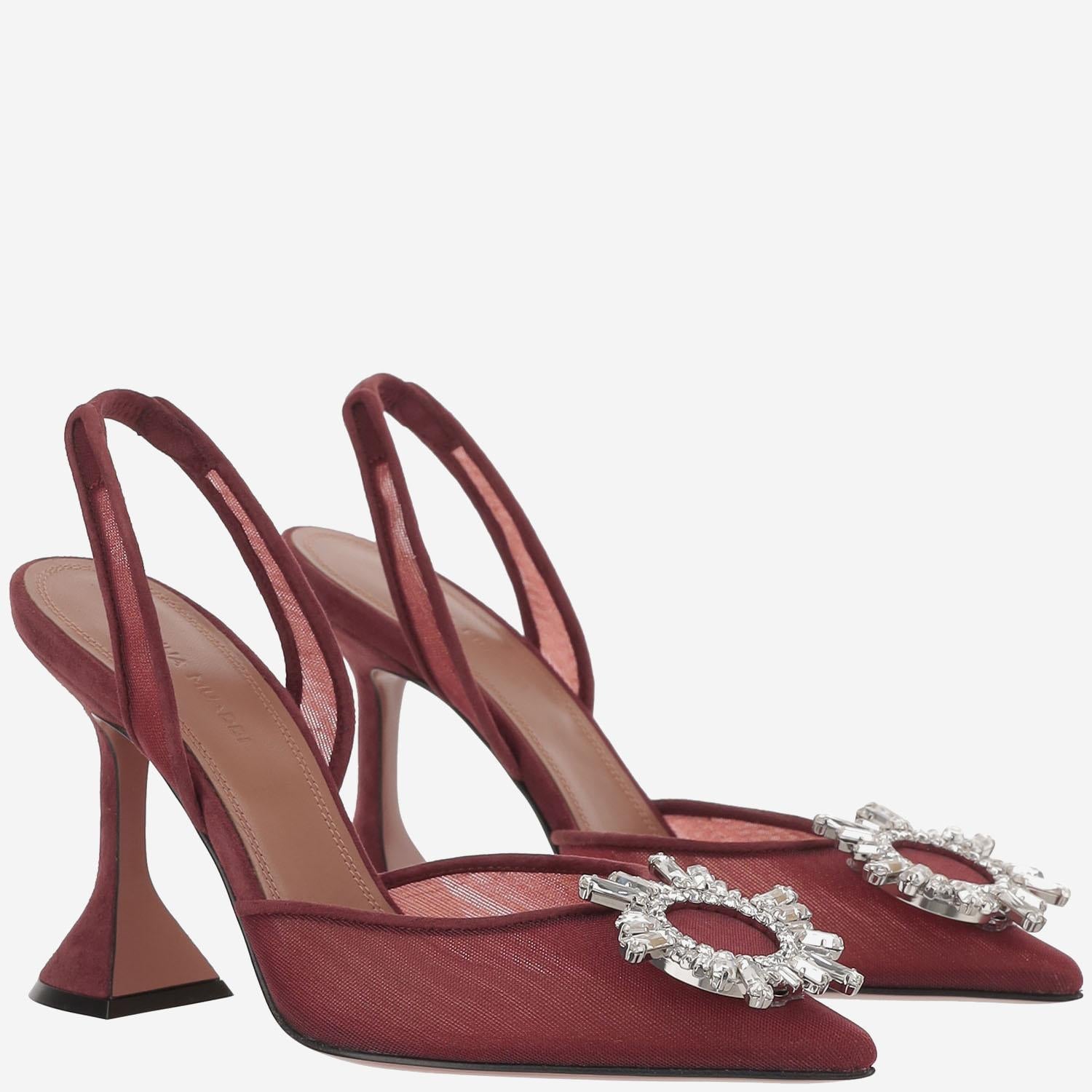Begum Slingback in mesh BEGUMMESHSLING RUBY AMINA MUADDI 