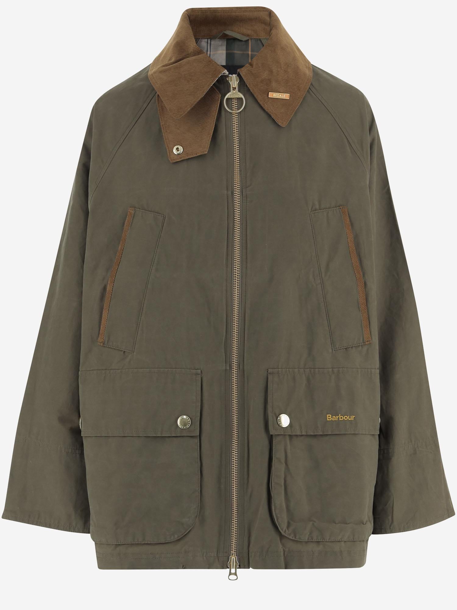 Giacca bedale Icon in misto cotone LSP0310 OL72 BARBOUR 