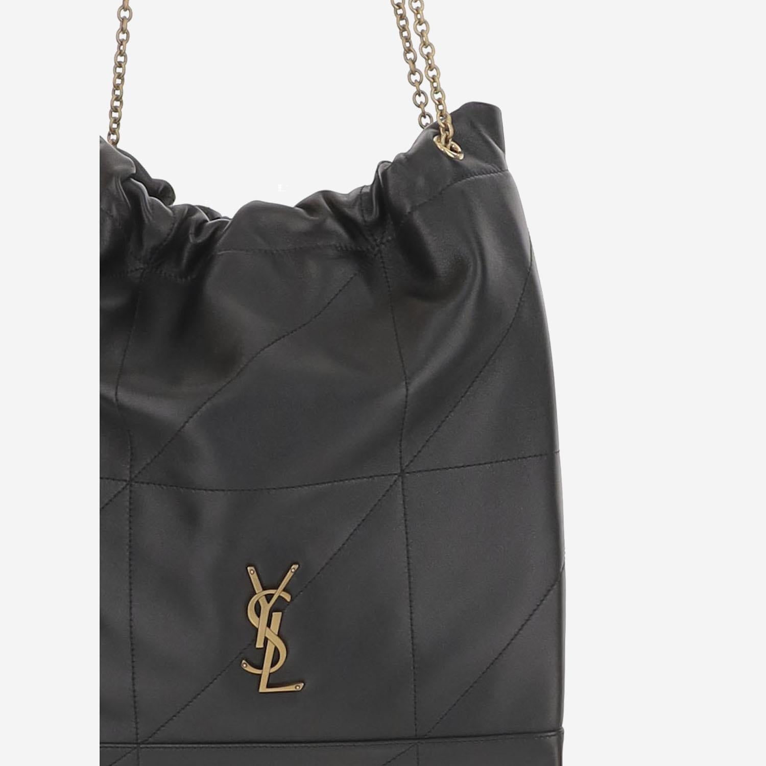 JAMIE POCHON IN PELLE DI AGNELLO 781666 AAB321000 SAINT LAURENT 