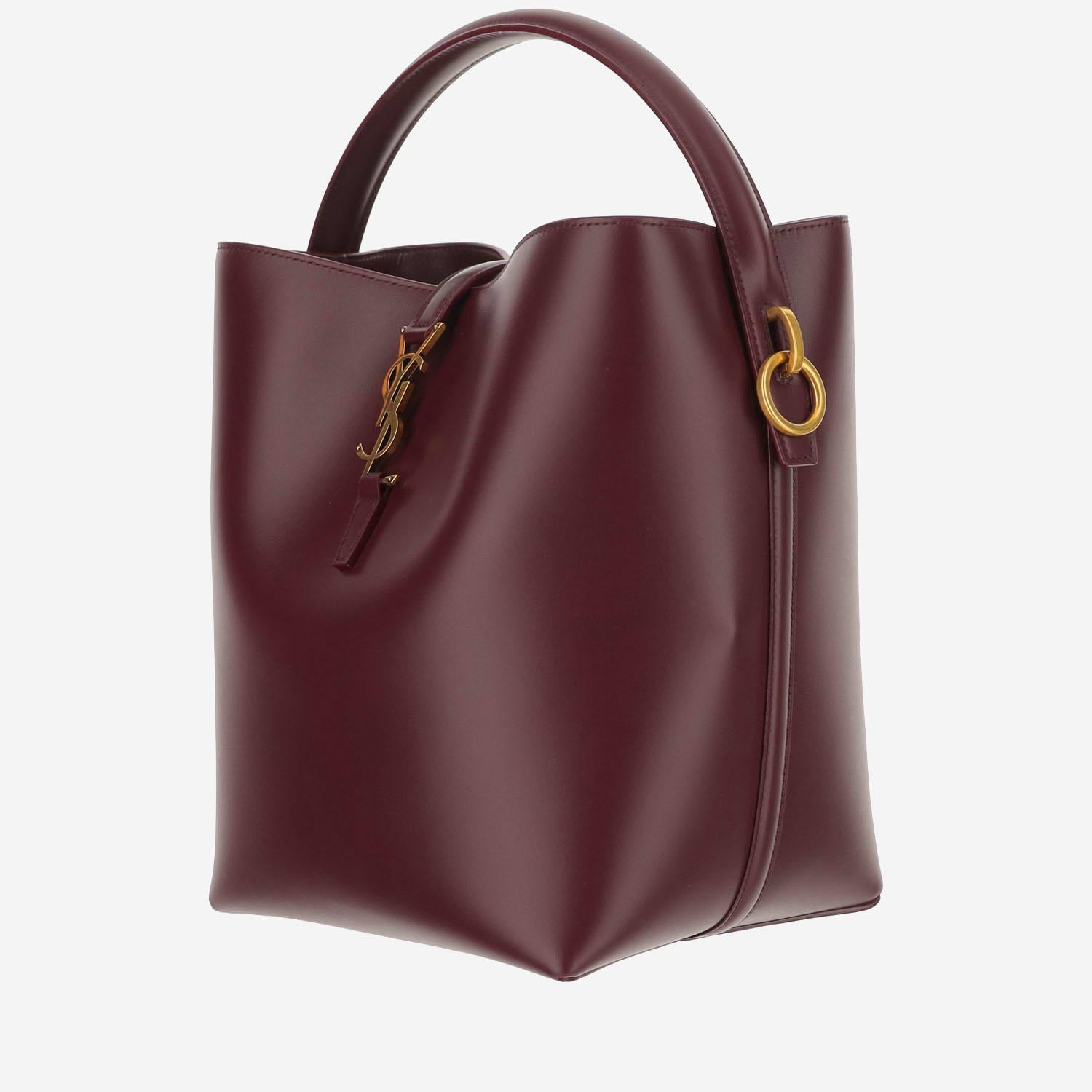 BORSA LE 37 IN PELLE LUCIDA 742828 2R20W6569 SAINT LAURENT 
