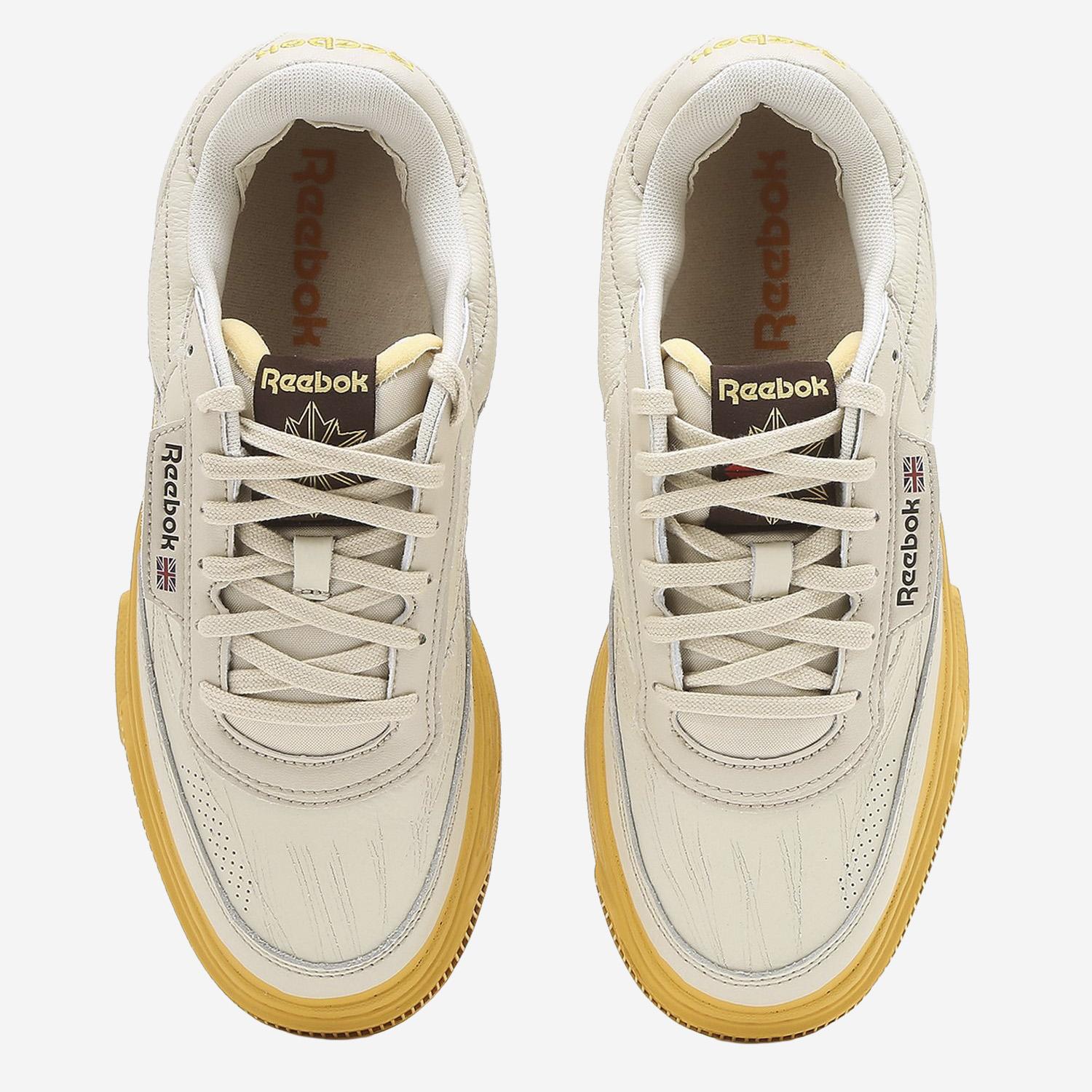 SNEAKERS CLUB C LTD IN PELLE 100260260 0100 REEBOK 