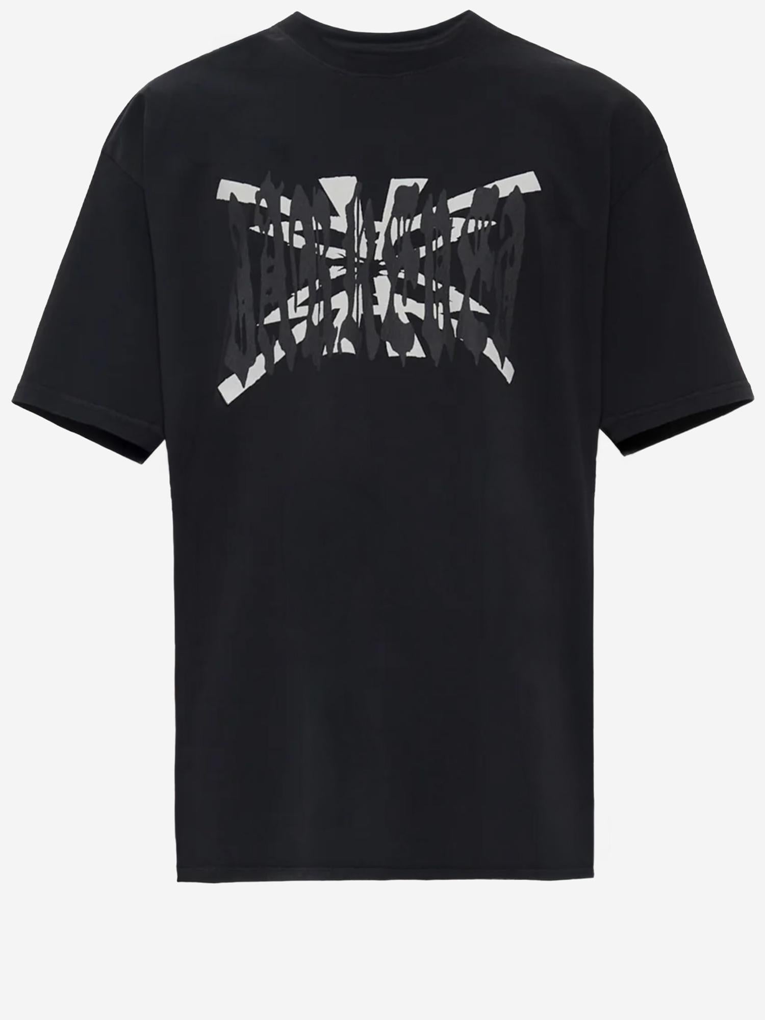 T-SHIRT HARD MUSIC IN COTONE B0030556 FA724P772 44 LABEL GROUP 