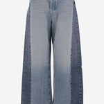 JEANS PATCHWORK IN DENIM DI COTONE 11316 1085BDK MOTHER 