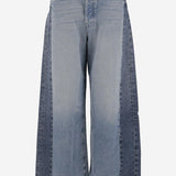 JEANS PATCHWORK IN DENIM DI COTONE 11316 1085BDK MOTHER 