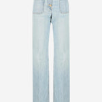 JEANS IN DENIM CON BOTTONI DORATI 8B0DD23L A92FLX VALENTINO 