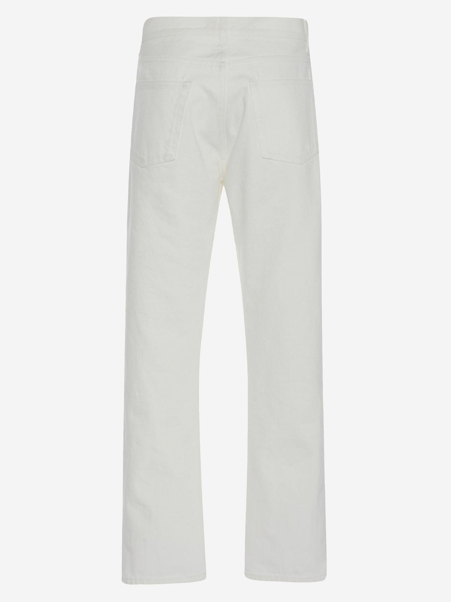 JEANS LESLEY IN COTONE 5660W1493 WHT THE ROW 